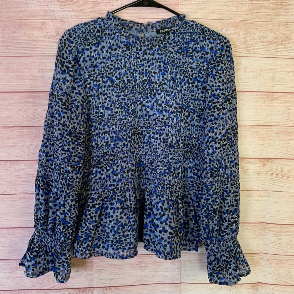 Express Beautiful Long Sleeve‎ Blouse Size Medium